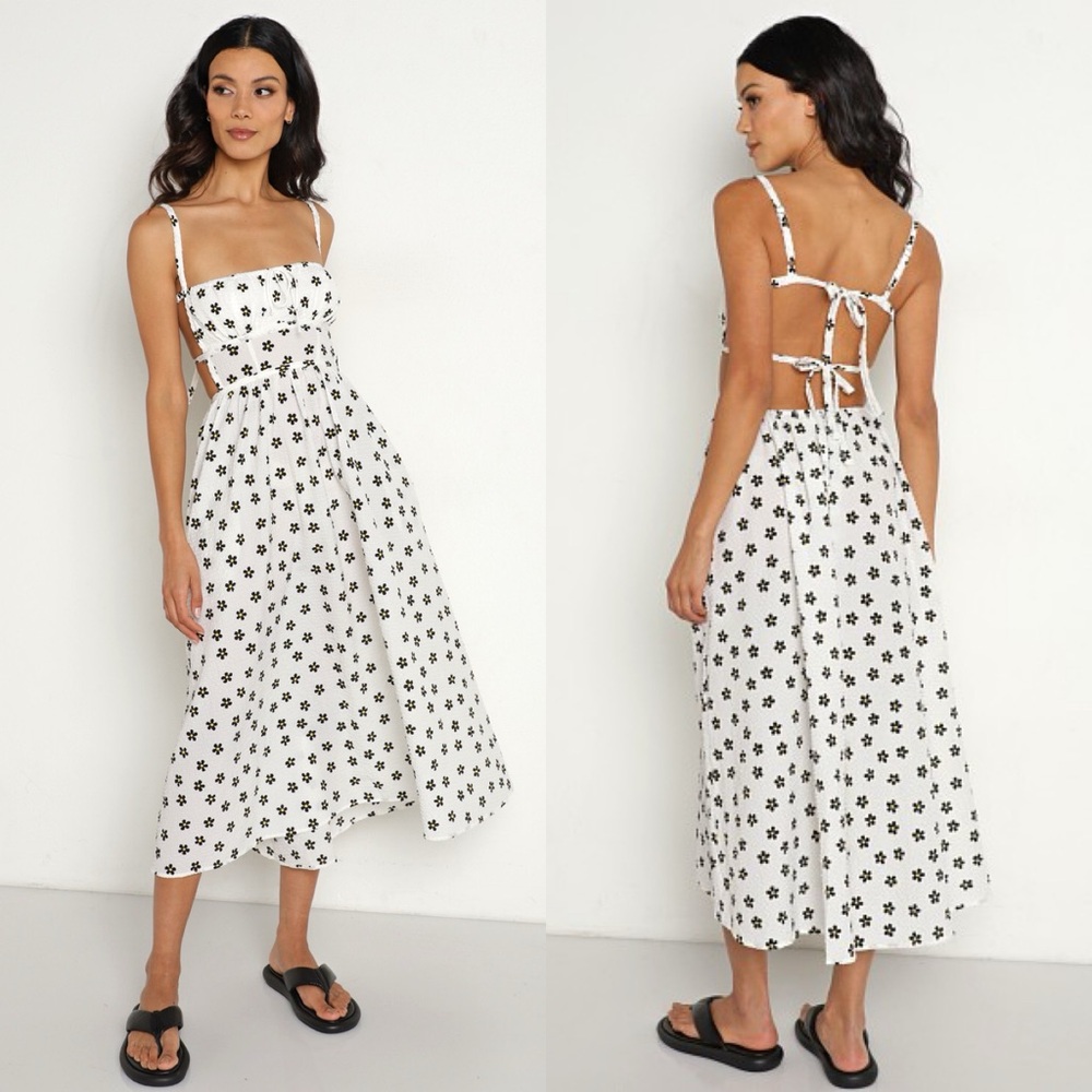 For Love & Lemons Brenda Midi Dress XS
